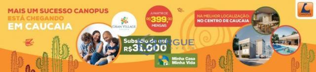 Apartamento na Caucaia R$199,00 de sinal ITBI e Registro Grátis - Foto 5