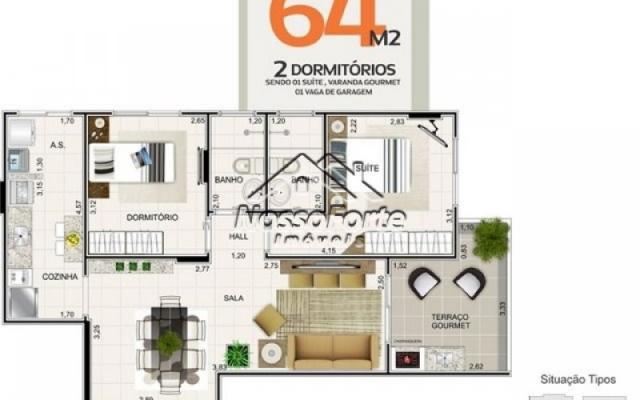 Apartamento na Guilhermina na Praia Grande em Praia Grande - Foto 12