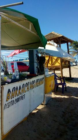 Vendo barraca de ferro toda reforçada com lona - Foto 3