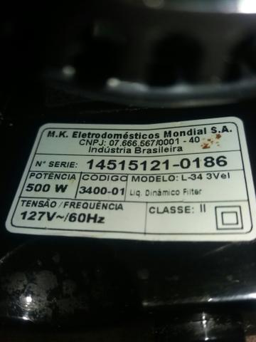 Liquidificador Mondial 500w (SEM JARRA) - Foto 4