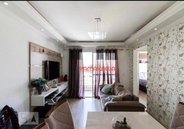 Apartamento com 2 dormitórios à venda, 50 m² por r$ 222.000,00 - penha - são paulo/sp