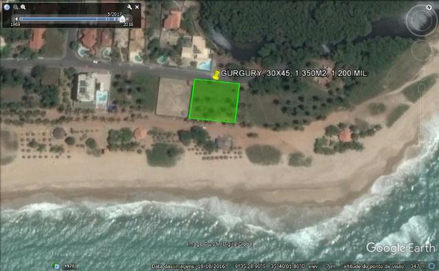 Terreno à beira mar 45x30 em guaxuma - Foto 2