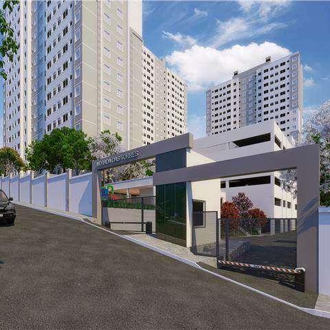 Morada das torres - Apartamento 2 quartos em Mauá, SP- ID3983