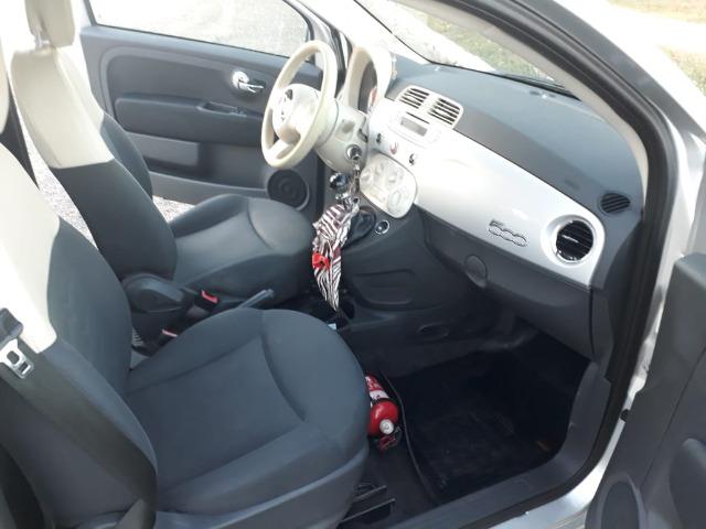 Fiat 500 única dona. 62mil km. Impecável - Foto 6
