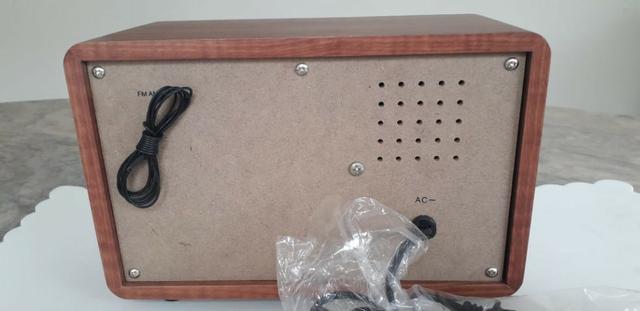 Retro bluetooth rádio loop tone (novo lacrado na caixa) - Foto 3