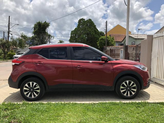 Kicks 2018 1.6 modelo S Flex Vermelho primeiro dono - Foto 2