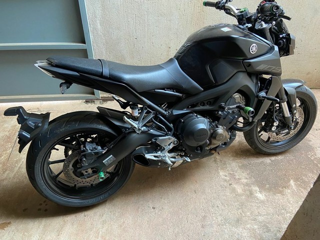 MOTO YAMAHA MT09 850CC PRETO FOSCO