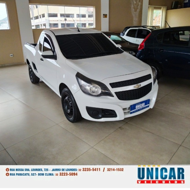 GM MONTANA LS 1.4 2015 BRANCO COMPLETO