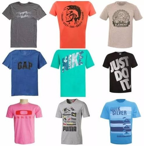 camisetas masculinas mercado livre
