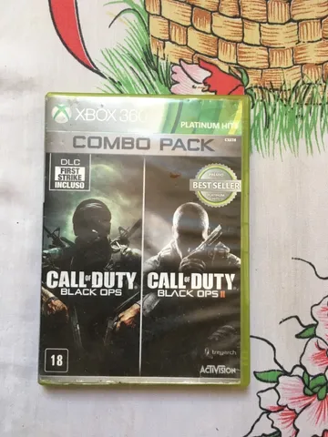 Jogo Call of Duty: Black Ops 1 + Call of Duty: Black Ops II (Combo Pack) -  Xbox 360