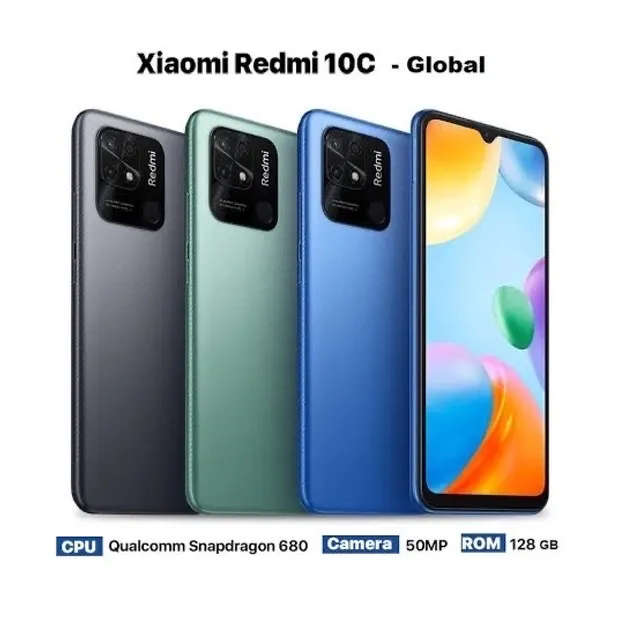 Xaiomi Redmi 10c Xa4gb ram 128gb rom
