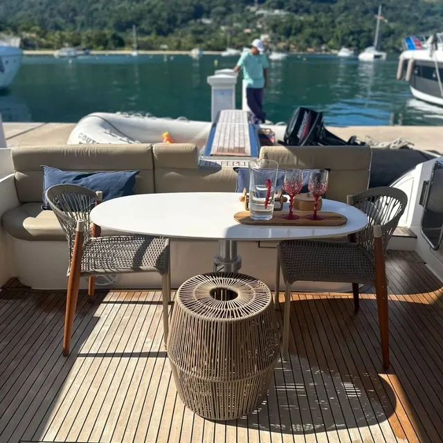 Azimut 520 full Ano 2007 x2 Volvo D12 675 HP ñ Intermarine Sessa Phantom Sedna - Foto 9