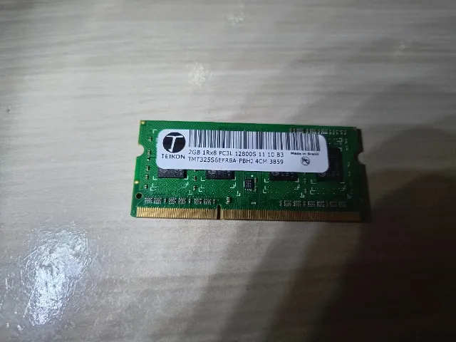 Memória Ram_DDR3_2gb_1600mhz_Teikon Pc3l 12800