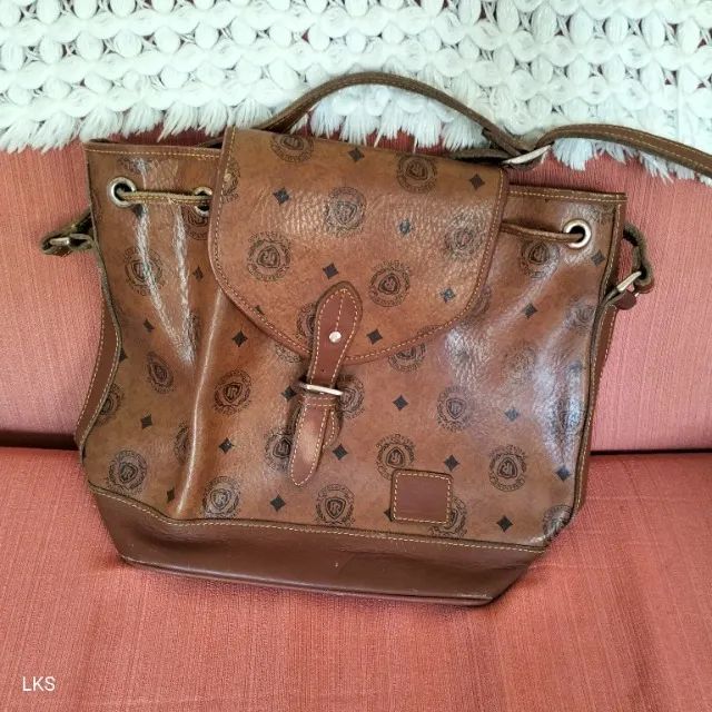 Bolsa de couro (Italiana) Paola Rufolo. - Foto 3