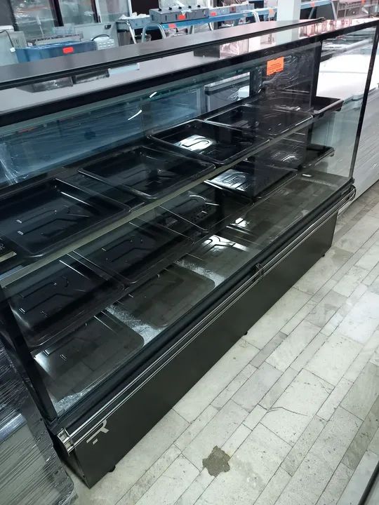 Balcão Açougue Com Prateleira 2 Metros 