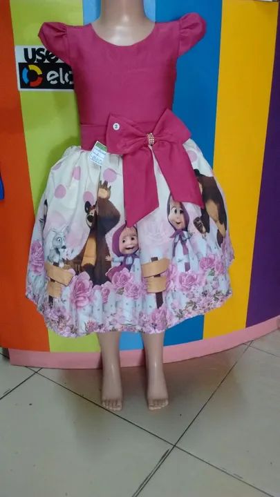 Vendo vestido temático no atacado de 6 meses a 6 anos - Foto 3