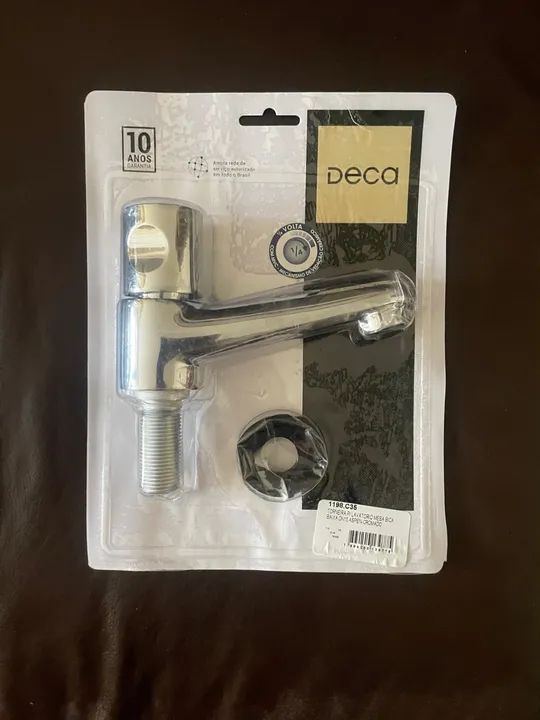 Torneira de Lavatório Mesa Bica Baixa 1198 Aspen DECA - Foto 5