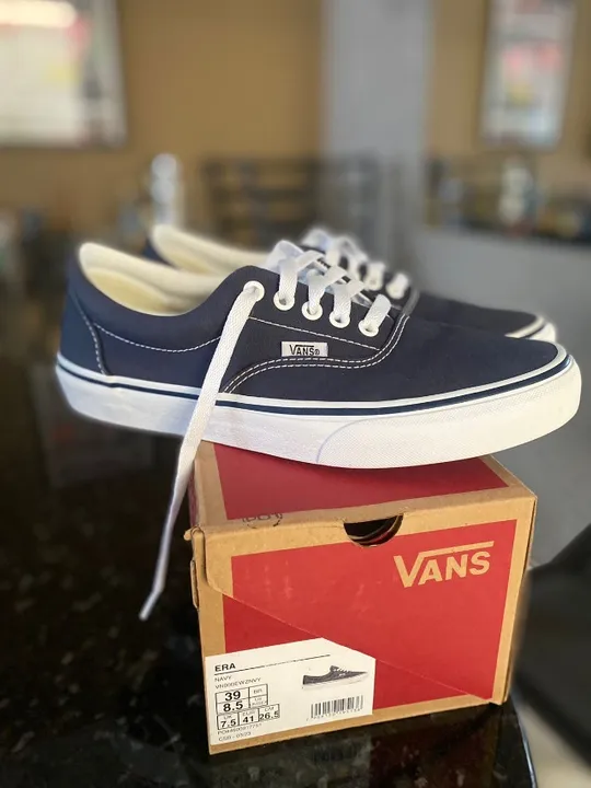 Tênis Vans Unissex Era - Azul