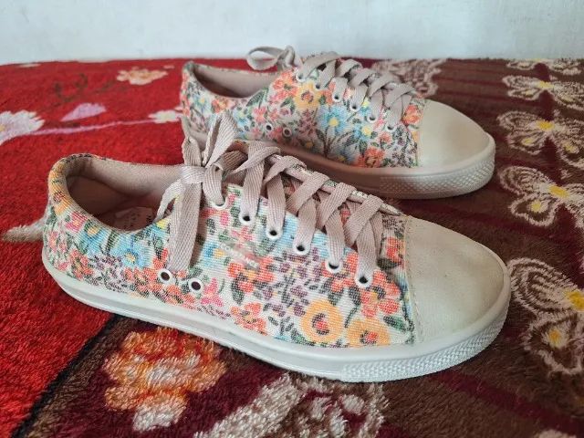 Tenis floral hot sale constance