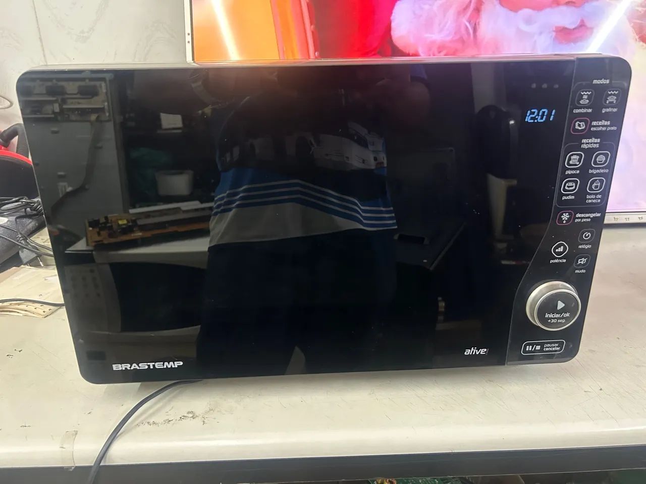 Micro-ondas em ótimo estado! - Foto 5