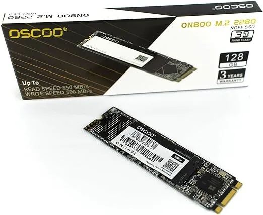 Disco Sólido Interno SSD hd 128gb M.2 Ssd Black ngff