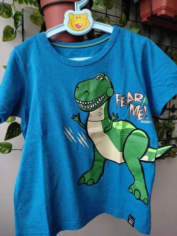 Camisetas Toy Story tamanho 3 e 4 valor 15,00 cada - Foto 4