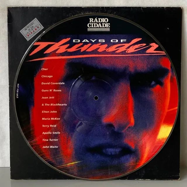 LP Days Of Thunder (Dias de Trovão) Rádio Cidade - Foto 4