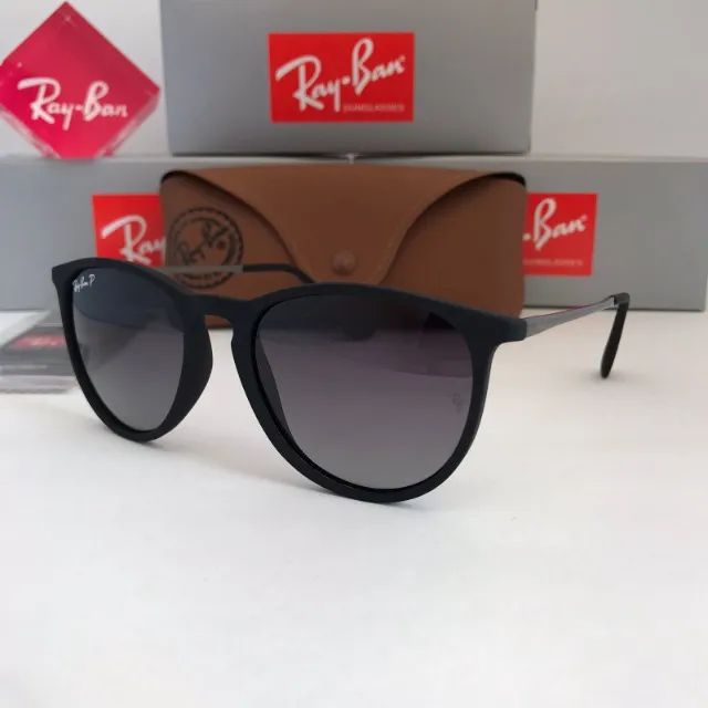Óculos de Sol Ray ban RB4171 Black Polarizado - Foto 4