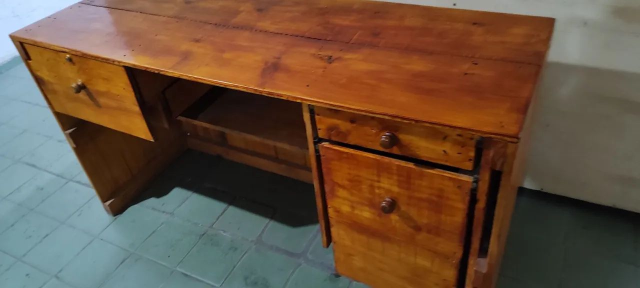Balcão Escrivaninha de Madeira - Foto 4