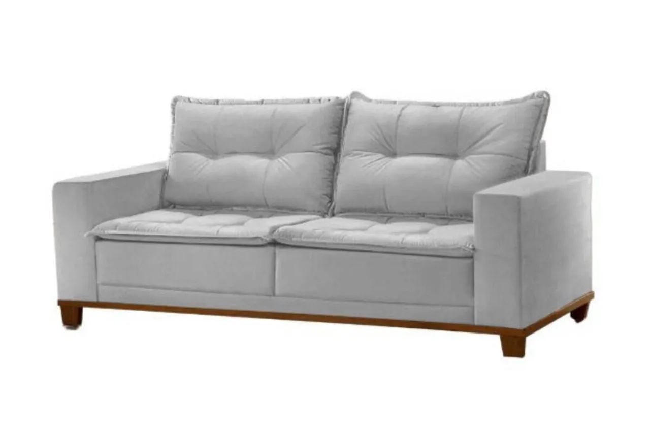 Sofá Fixo Estrela 2,00m Molas Bonnel r98