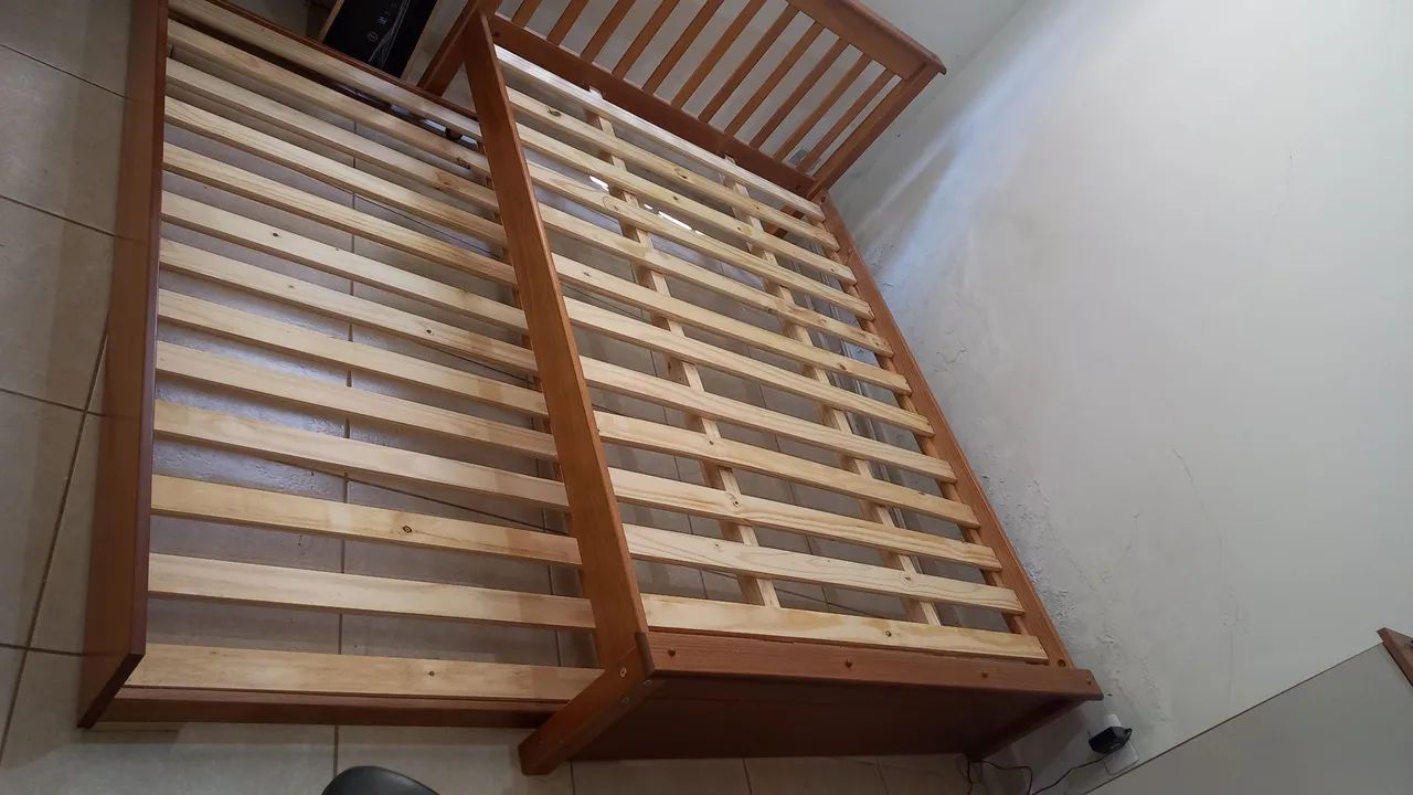 Cama 100% madeira - casal com auxiliar - Foto 2