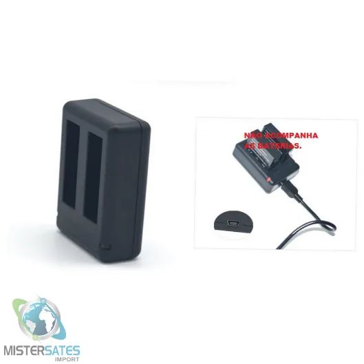 Carregador Duplo GoPro Hero 4 AHDBT-401 - COD 182 - Foto 3