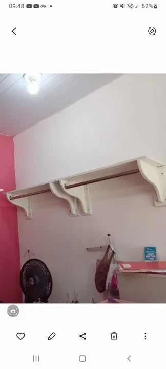 Prateleira de Parede para Loja