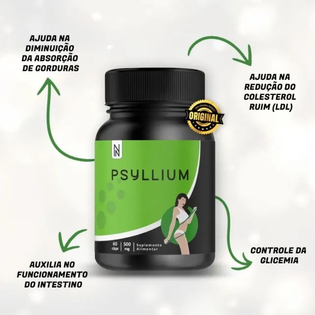 Psyllium 60 Cápsulas Suplemento Alimentar Naturaly - Serviços ...