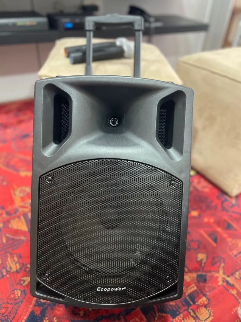 Caixa de Som + Microfones - Foto 2