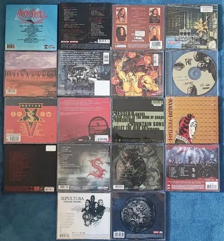CD's Sepultura Lote Discografia Coleção - Foto 2