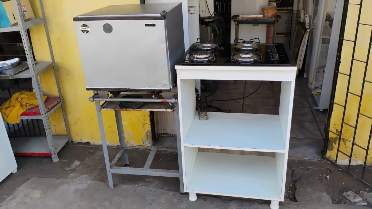 Kit Frigobar Consul+fogão Cooktop