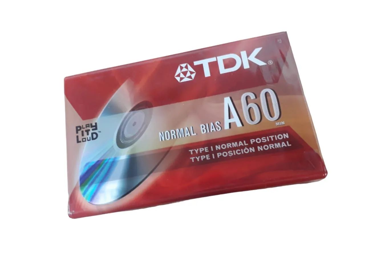 Fita cassete tdk A-60 virgens e lacradas 10 unidades - Foto 2