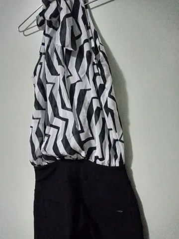 Macacão preto com estampa- CH3 - Foto 2