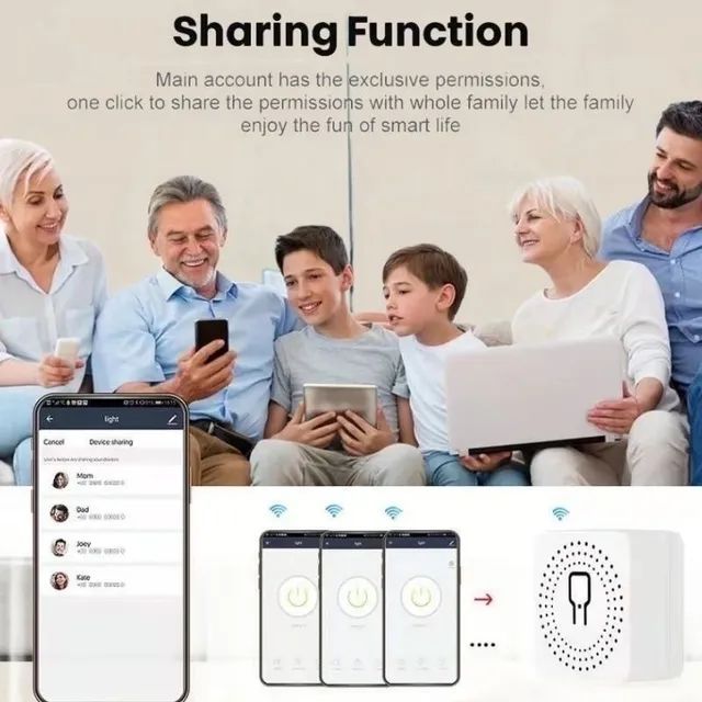 Tronsforme Lampada Tomada em Inteligente Wifi Tuya, compatível com Alexa  - Foto 5