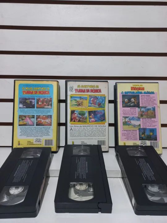  fitas vhs antigas 3 peças  - Foto 2