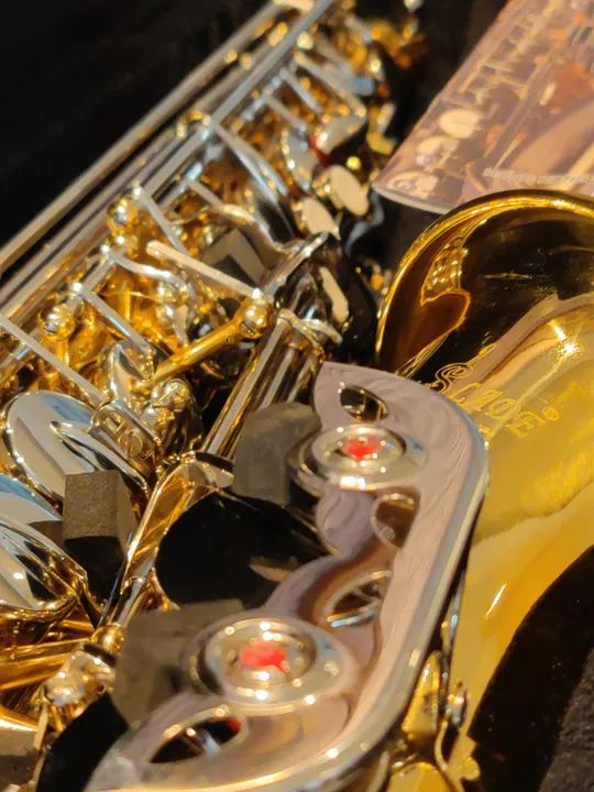 R$ 2.300,00 Sax Alto Novo Designed by USA - Foto 4
