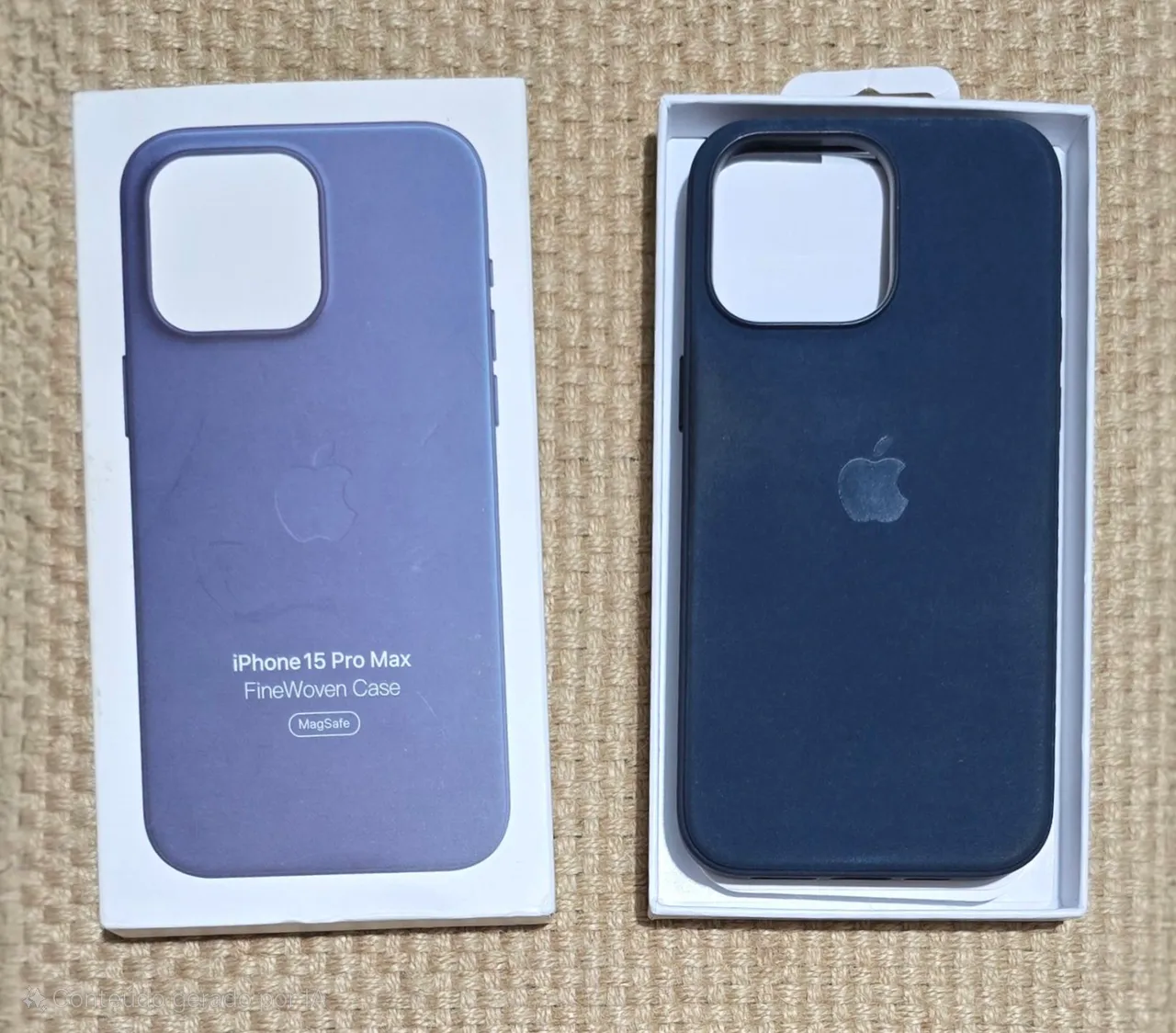 Capa para iPhone 15 Pro Max MagSafe - Azul Pacífico - Usado