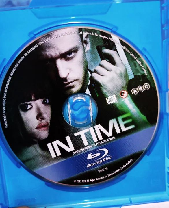Filme Blu-ray - O Preço do Amanhã com Justin Timberlake - Bluray Original - Foto 2