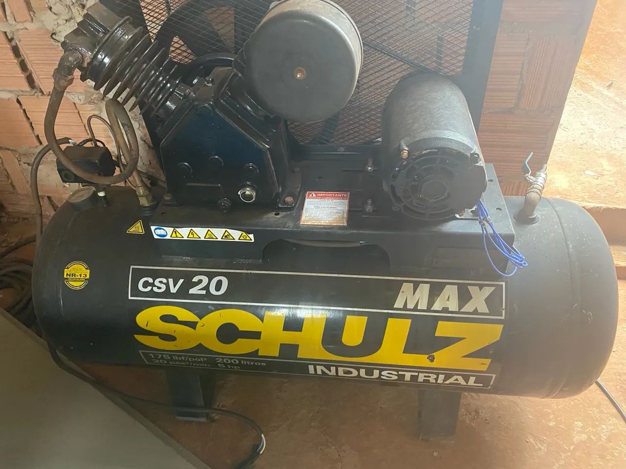 Compressor Schulz 200l