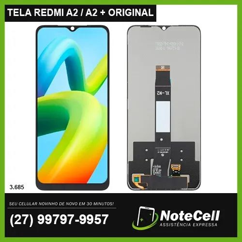 Tela / Display para Redmi A2 / A2+ - Instalação em 30 Minutos!