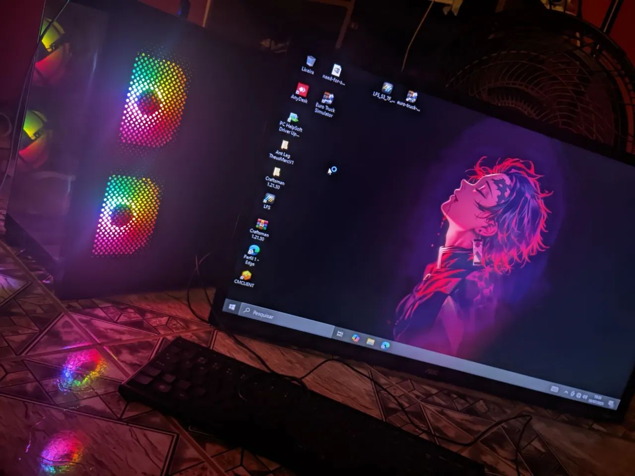 Pc gamer, usei uns 4 meses mais estou precisando do dinheiro SSD não vem junto 