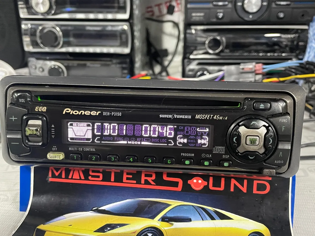 Cd rádio pioneer deh-p3150 com bluetooth show