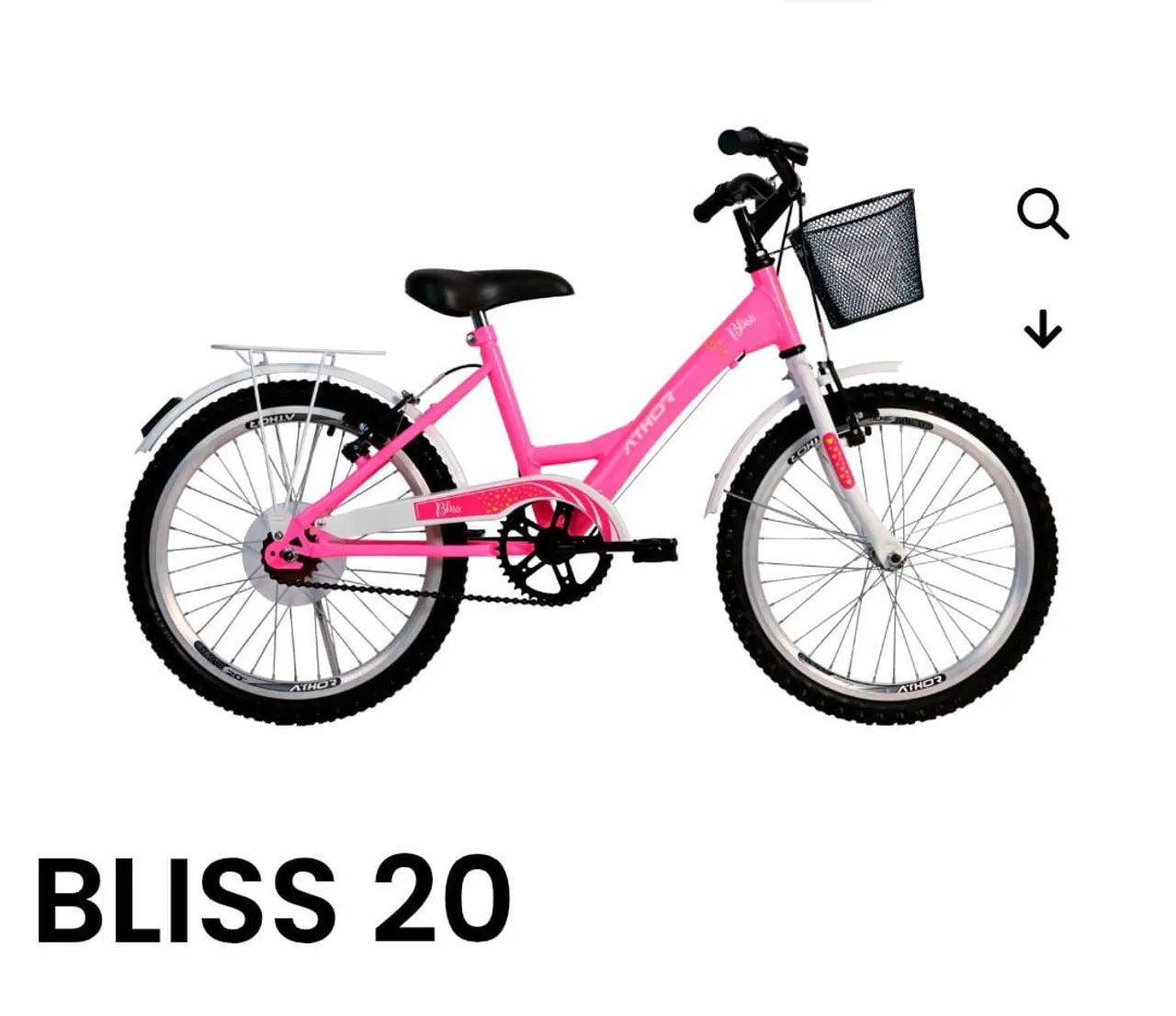 Bicicleta rosa infantil - Foto 2
