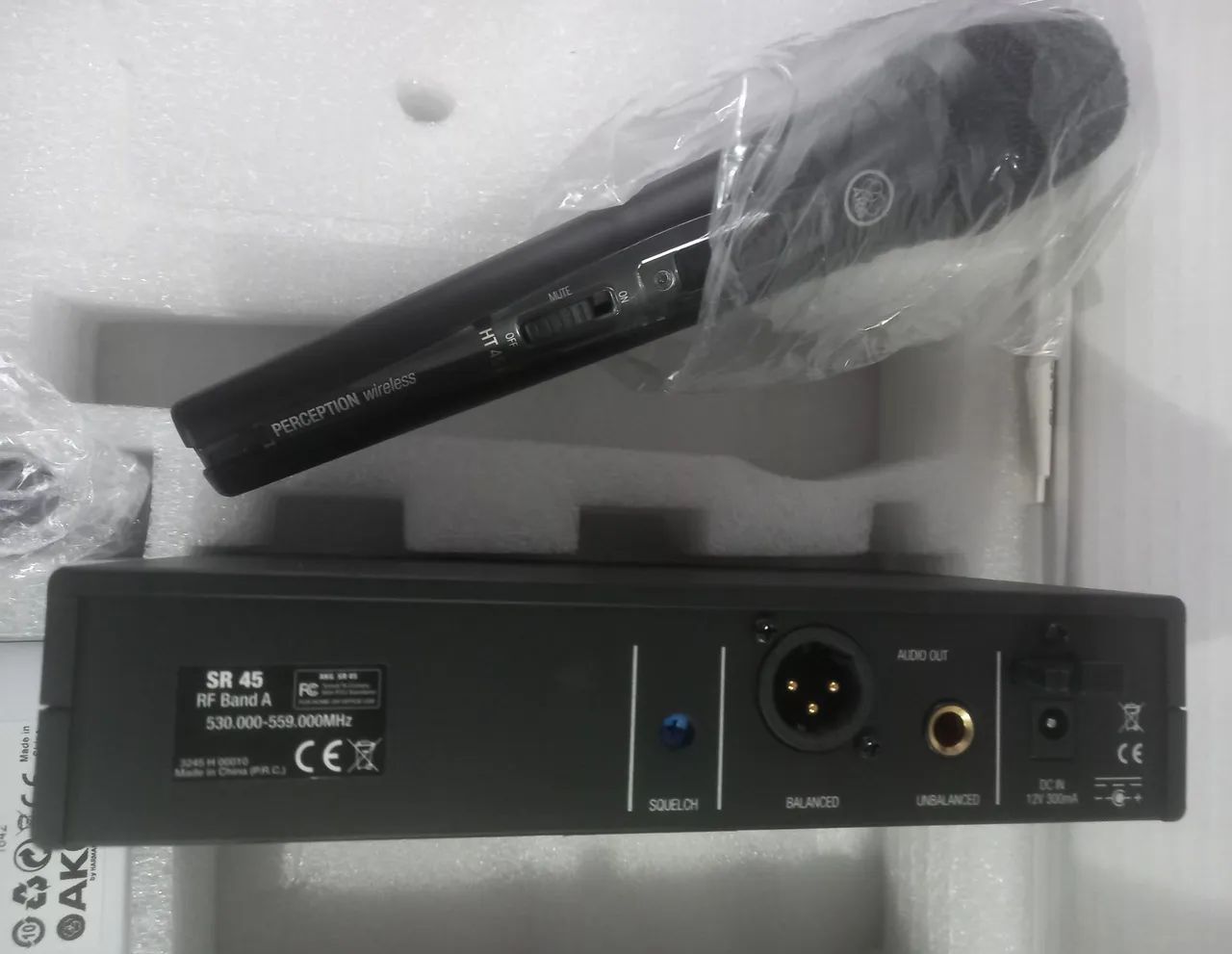 Microfone Sem Fio Perception SR 45 - Novo